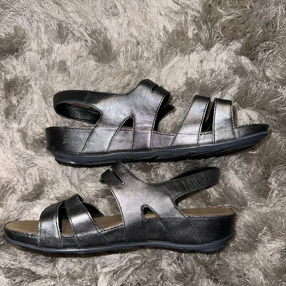 Romika Fidschi 43 Dress Sandal Silver Size 38 - Picture 3 of 12